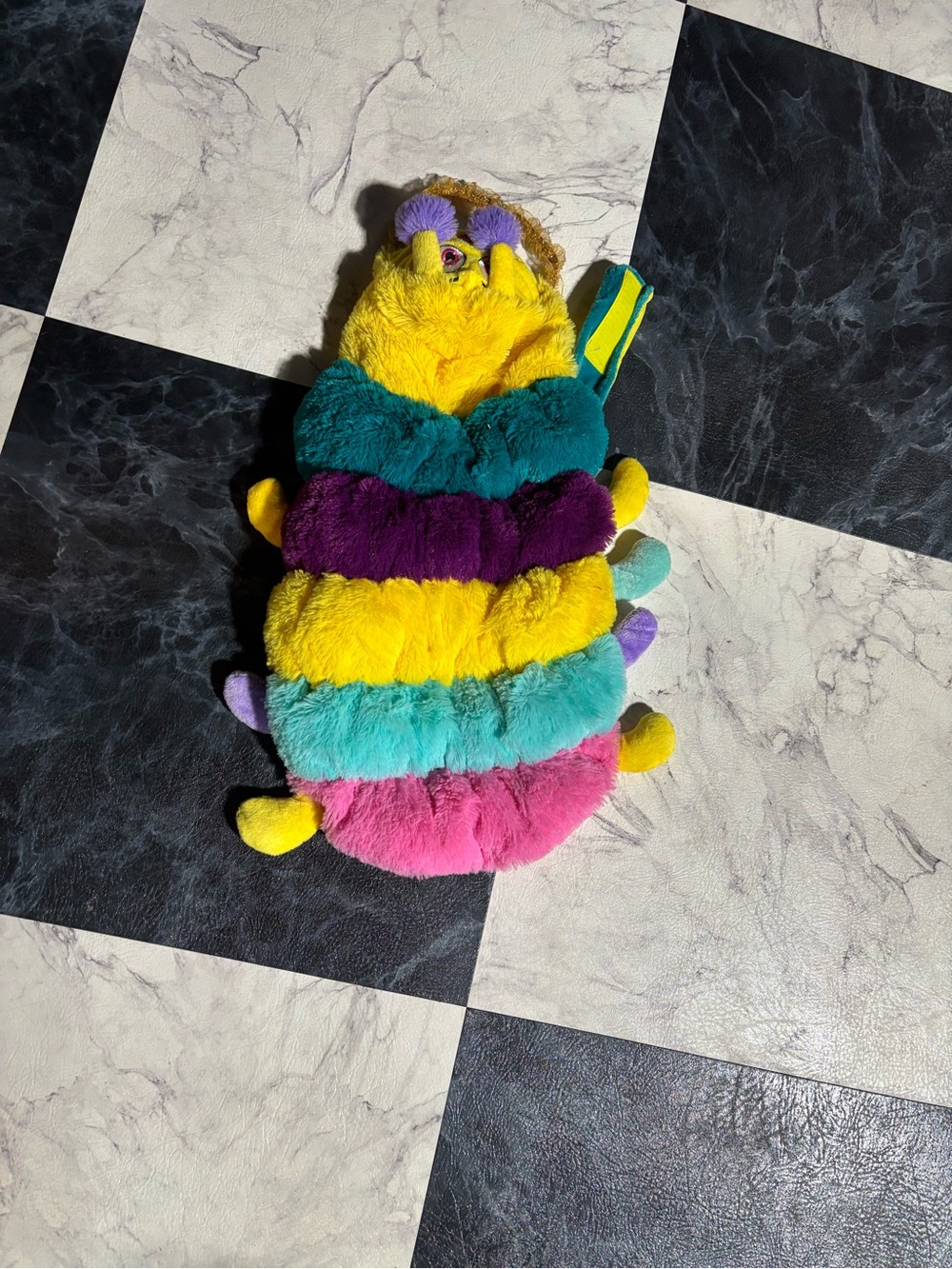 Caterpillar dog costume
